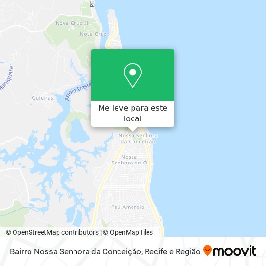 Bairro Nossa Senhora da Conceição mapa