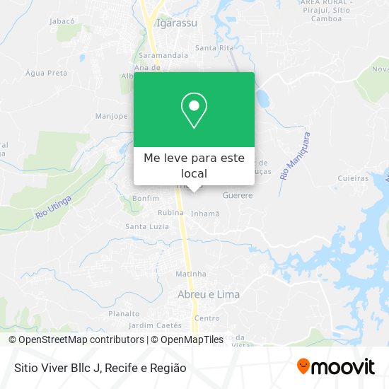 Sitio Viver Bllc J mapa