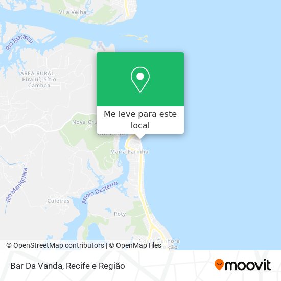 Bar Da Vanda mapa