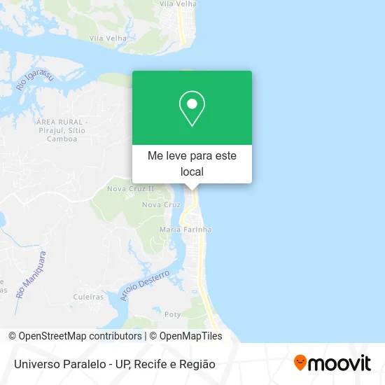 Universo Paralelo - UP mapa