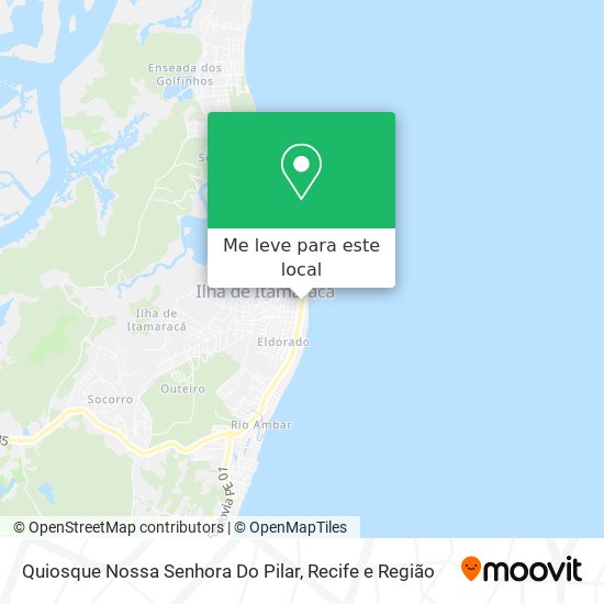 Quiosque Nossa Senhora Do Pilar mapa