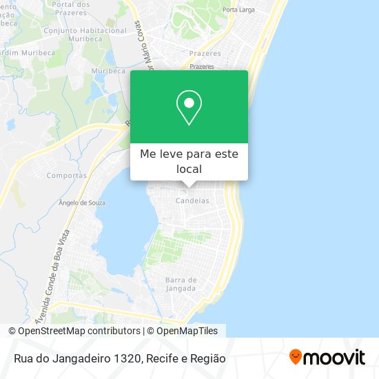Rua do Jangadeiro 1320 mapa