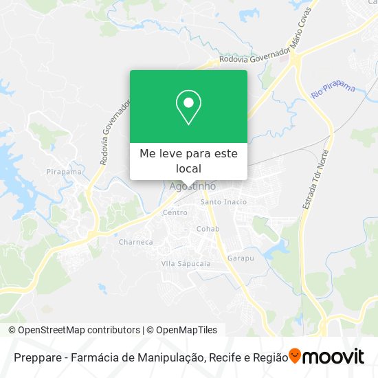 Preppare - Farmácia de Manipulação mapa