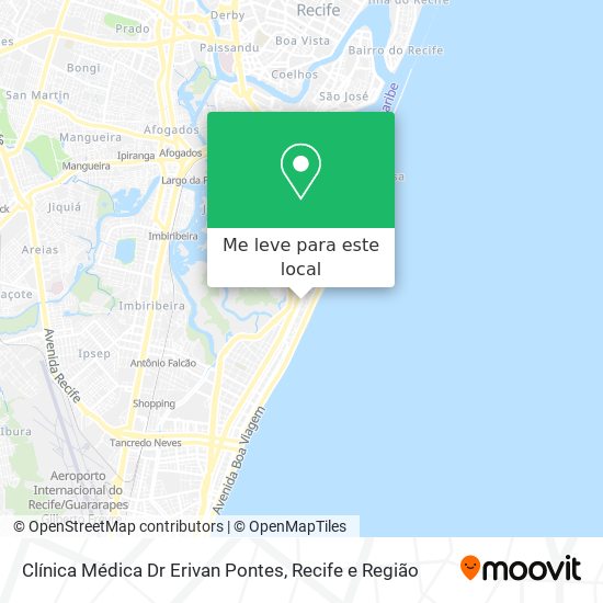 Clínica Médica Dr Erivan Pontes mapa