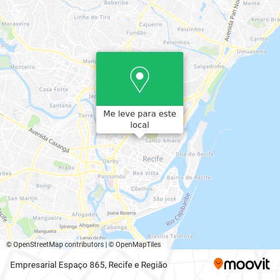Empresarial Espaço 865 mapa