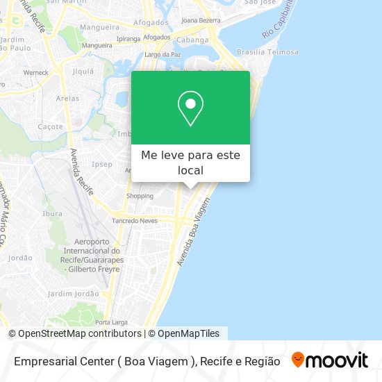 Empresarial Center ( Boa Viagem ) mapa