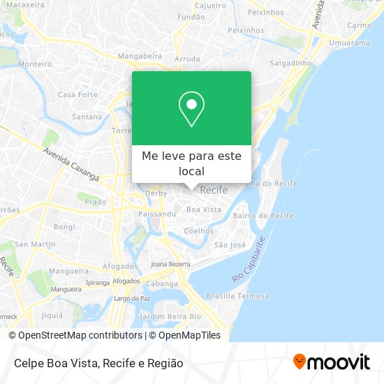 Celpe Boa Vista mapa