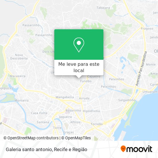 Galeria santo antonio mapa