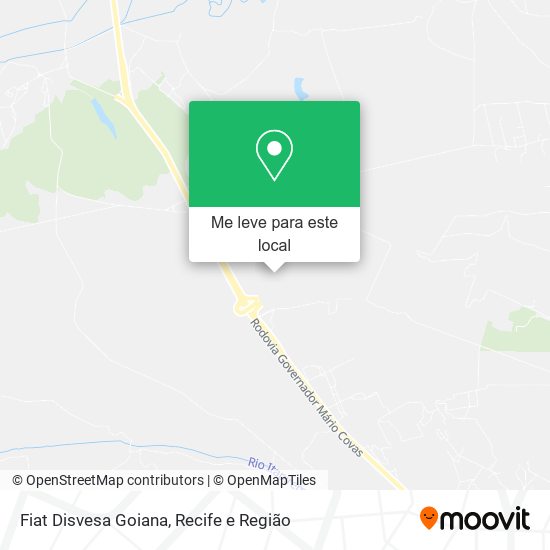Fiat Disvesa Goiana mapa