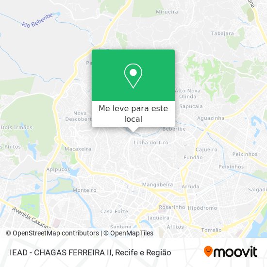 IEAD - CHAGAS FERREIRA II mapa