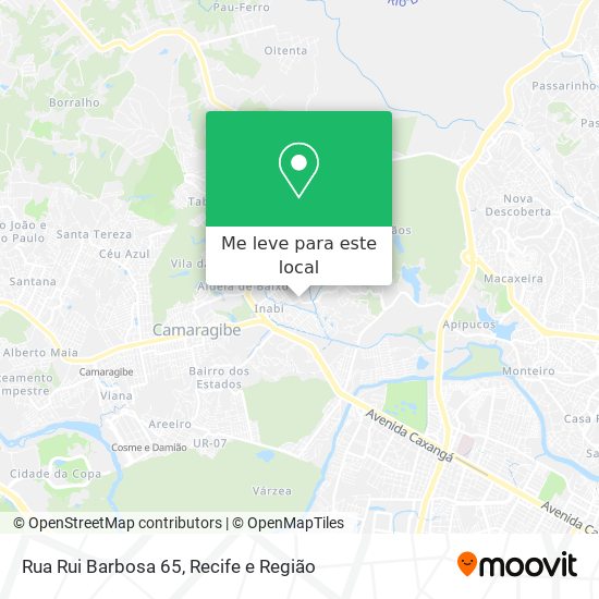 Rua Rui Barbosa 65 mapa