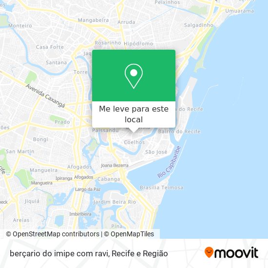 berçario do imipe com ravi mapa