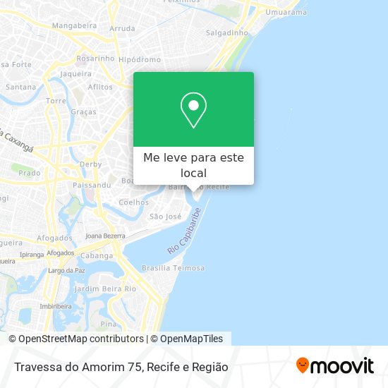 Travessa do Amorim 75 mapa