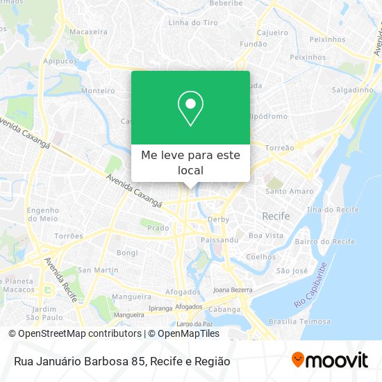 Rua Januário Barbosa 85 mapa