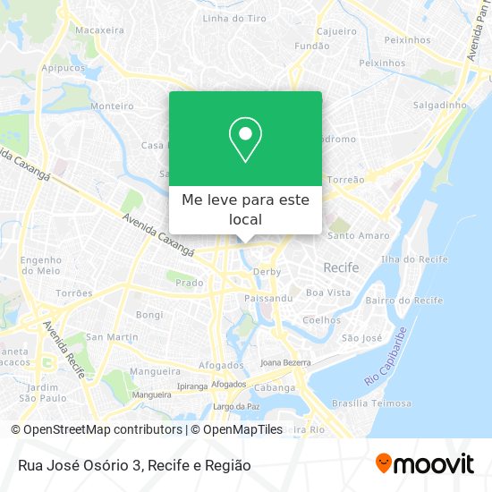 Rua José Osório 3 mapa