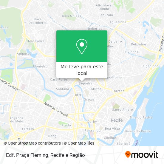 Edf. Praça Fleming mapa
