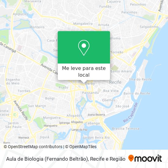 Aula de Biologia (Fernando Beltrão) mapa