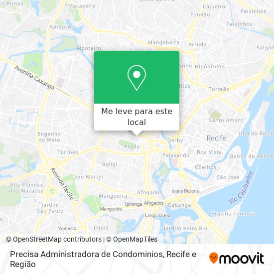 Precisa Administradora de Condominios mapa