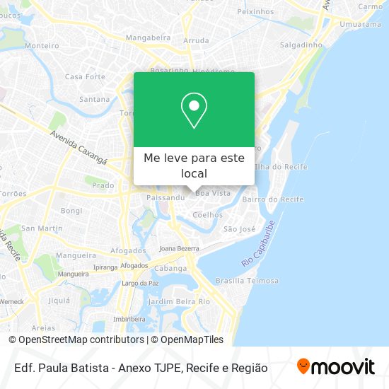 Edf. Paula Batista - Anexo TJPE mapa