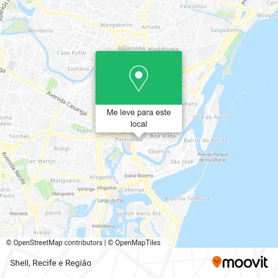 Shell mapa