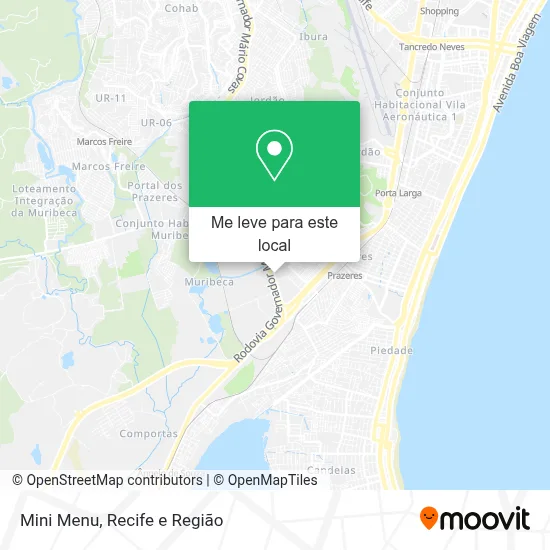Mini Menu mapa