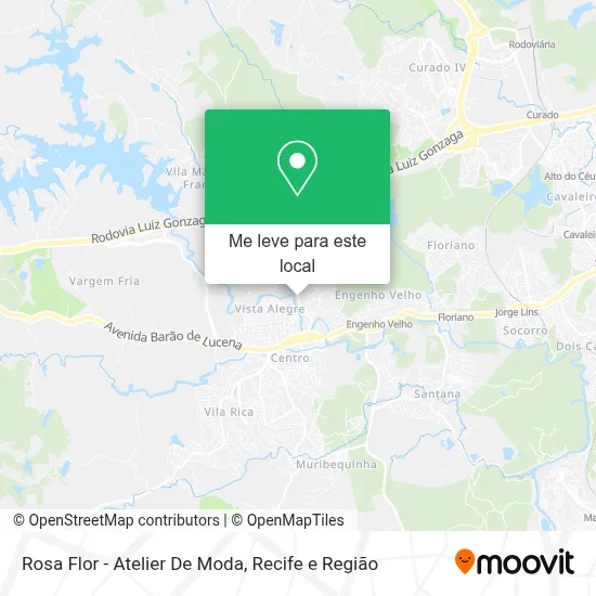 Rosa Flor - Atelier De Moda mapa