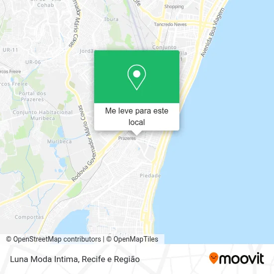 Luna Moda Intima mapa
