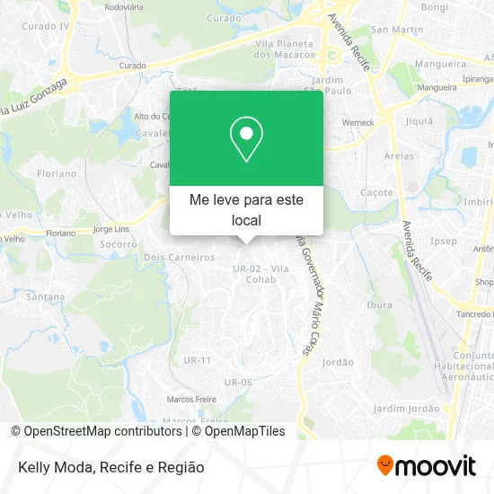 Kelly Moda mapa