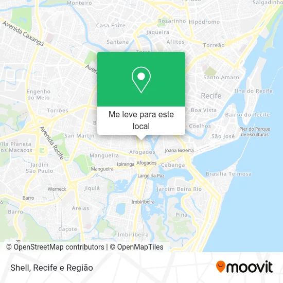 Shell mapa