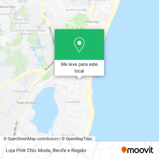 Loja Pink Chic Moda mapa