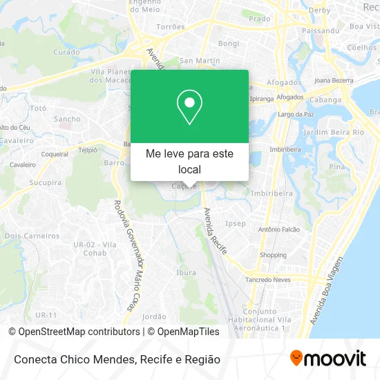 Conecta Chico Mendes mapa