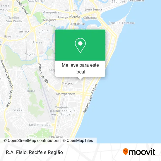 R.A. Fisio mapa