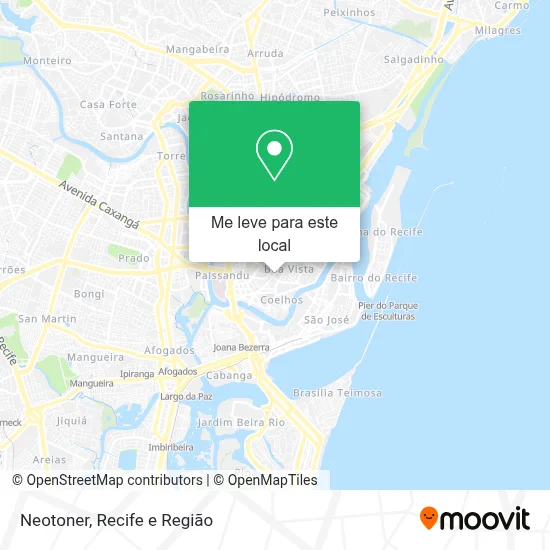 Neotoner mapa