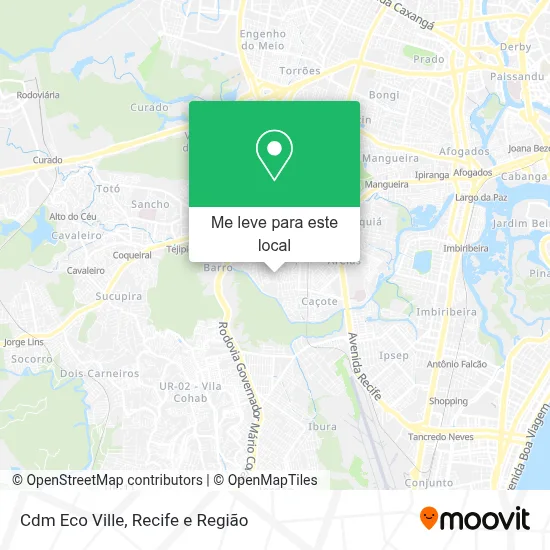 Cdm Eco Ville mapa