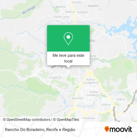 Rancho Do Boiadeiro mapa