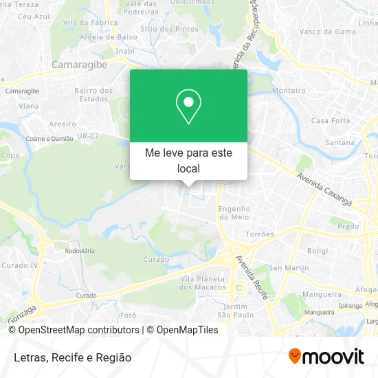Letras mapa