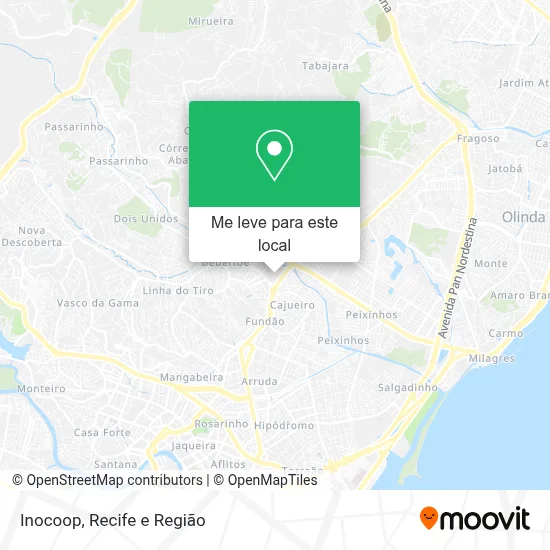 Inocoop mapa