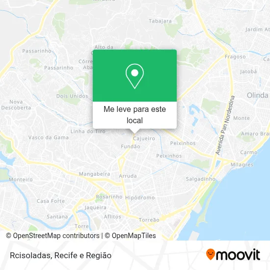 Rcisoladas mapa