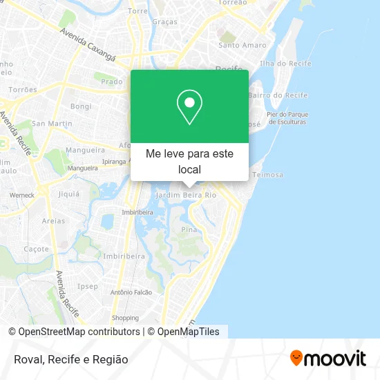 Roval mapa