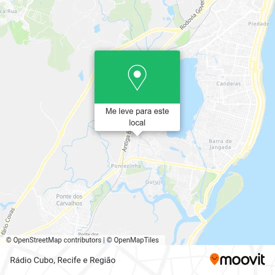 Rádio Cubo mapa