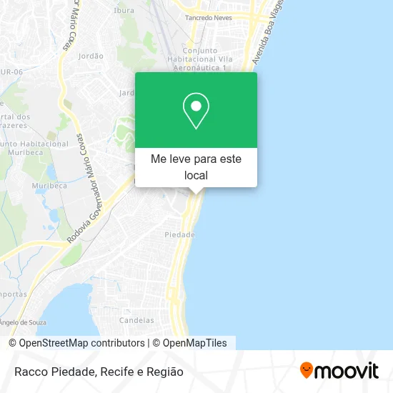 Racco Piedade mapa