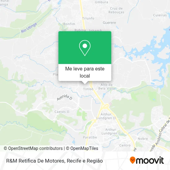 R&M   Retifica De Motores mapa