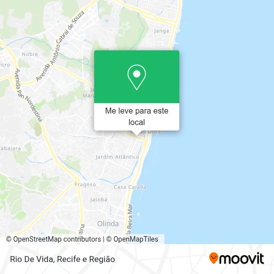 Rio De Vida mapa