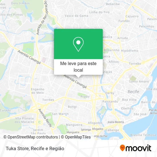 Tuka Store mapa