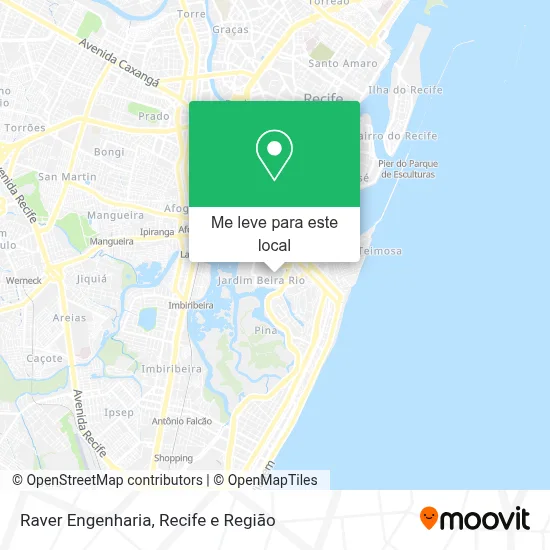 Raver Engenharia mapa