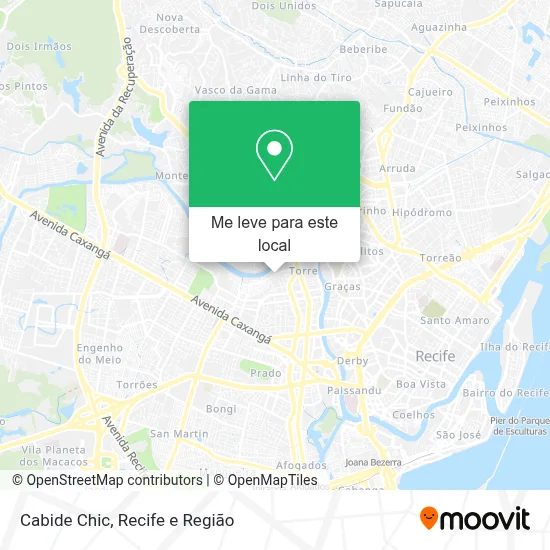Cabide Chic mapa