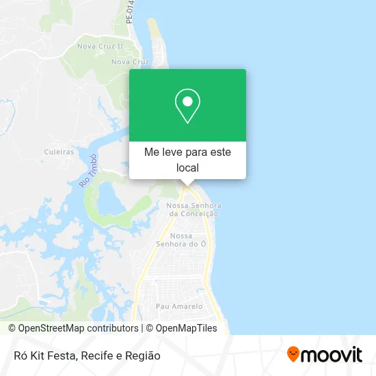 Ró Kit Festa mapa