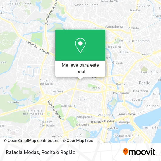 Rafaela Modas mapa