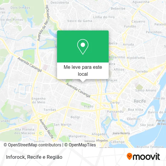 Inforock mapa