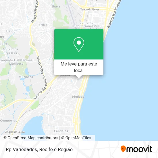 Rp Variedades mapa